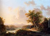 Willem De Klerk A Rhenish Summer Landscape painting